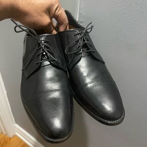 Cole Haan Black Dress Lace-Up Shoes Sz 10.5